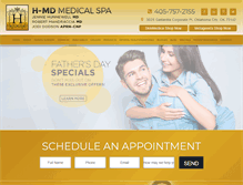 Tablet Screenshot of h-md.com